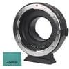 EF-M1 AF Lens Mount Adapter Auto Focus Aperture Control VR Stabilization Compatible with Canon EF/EF-S Lens to M4/3 Micro Four Thirds Camera Panasonic GH5/4/3 Olympus