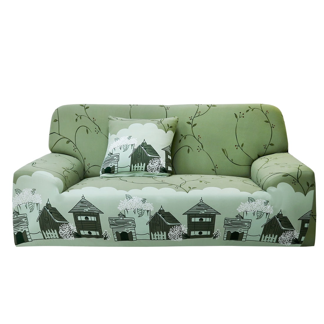 PiccoCasa Stretch Polyester Single Chair Sofa Covers Slipcover