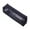 Black, variant on geerera Transparent Mesh Pencil Case with Zipper Large-capacity Pen Bag Cute Stationery Storage for Gel Pens Erasers Tape Pens Pencils Mark Crayon 8.1x2.4x2.6 inch