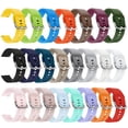 thumbnail image 2 of Correa de silicona para Samsung Galaxy Watch, pulsera de 20mm, 22mm, Active 2 Watch 3, 45mm, 42mm, Gear S3, Amazfit bip, 2 of 4