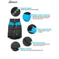 thumbnail image 4 of Spencer Waterproof Dog Warm Vest Jacket Puppy Coat Cold Winter Outfit Clothes for Small Medium Large Dogs, 4 of 8