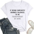 thumbnail image 5 of Womens Sarcastic T Shirts With Funny Sayings Novelty Graphic Tees For Women, 5 of 5
