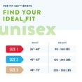 thumbnail image 2 of Prevail Per-Fit 360 Adult Incontinence Brief XL Heavy Absorbency Winged, PFNG-014, Maximum Plus, 15 Ct, 2 of 8
