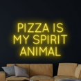 thumbnail image 4 of Handmadetneonsign Pizza Is My Spirit Animal Neon Sign, Pizza Quote Wall Art Decor, Bar Club Party Wall Decor, 4 of 5