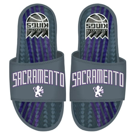 

ISlide Gray Sacramento Kings 2022/23 City Edition Gel Slide Sandals