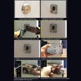 thumbnail image 3 of fastboy Exterior Wear-resistant Multiple Lock Front Office Padlocks Gate Accessories Strong Dormitory Security Gear With Key Left Open with Edge, 3 of 6