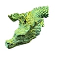 thumbnail image 4 of Juguete de simulación de modelo móvil de dragón impreso en 3D, decoración de escritorio, regalo creativo, 4 of 6