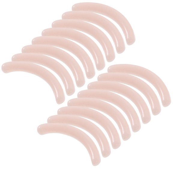 KALLORY Soft Eyelash Curler Replacement Pads, , 16 Pieces, Safe for Makeup, Easy to Use and Replace