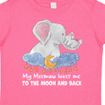 thumbnail image 4 of Inktastic My Meemaw Loves me to the Moon and Back Elephant Family Boys or Girls Toddler T-Shirt, 4 of 5