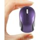 thumbnail image 1 of Mini ratón inalámbrico pequeño para niños de 3 a 7 años de edad tamaño infantil óptico portátil mini ratón inalámbrico con receptor USB para ordenador portátil (púrpura Afortunado Sencillez, 1 of 5