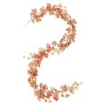 thumbnail image 2 of Artificial Fall Leaves 69 Inch Fall Leaves Garland Fall Garland Outdoor Pink Boho Decor for Home Porch Wall Wedding Aisle, 1 Pack, 2 of 6
