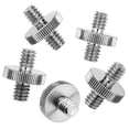 thumbnail image 4 of 6 Pack International Standard 1/4"-20 Male to 1/4"-20 Male Threaded Tripod Screw Adapter Standard Tripod Mounting Thread Camera Screw Adapter Converter,Precision Made, 4 of 4