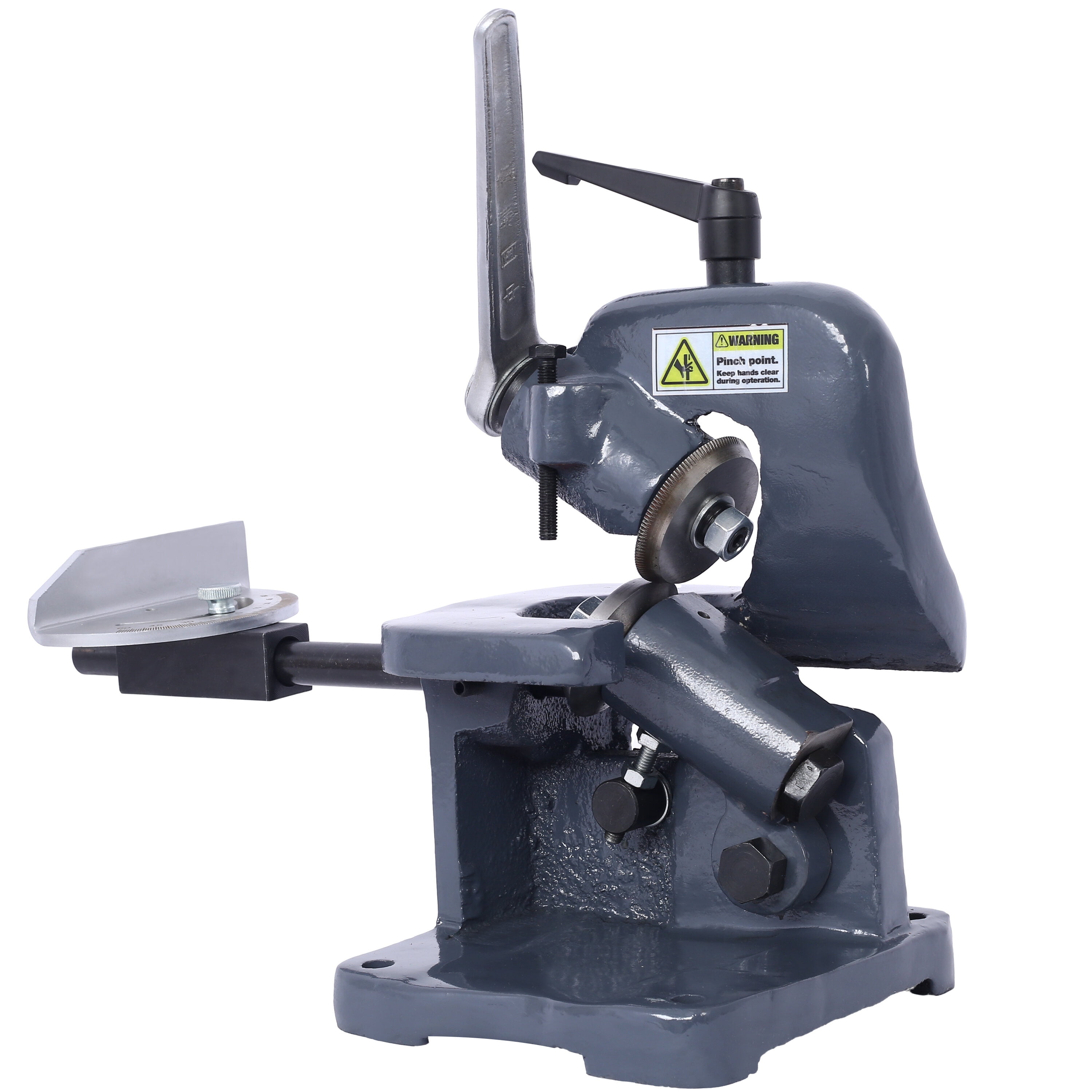 , Multiple-Purpose Throatless Sheet Metal Shear Cutter with 16 Gauge, Gray ,Metal ,