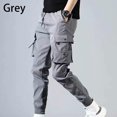 thumbnail image 1 of Men Cargo Tactical Pants Work Combat Multi-pockets Training Trousers Overalls, 1 of 3
