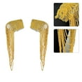 thumbnail image 2 of ZPAQI Fringed Epaulets Shoulder Applique Sequined Bead Shoulder Epaulettes Garment, 2 of 15