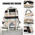 thumbnail image 3 of FORMRS Mini Backpack Purse for Women Travel Daypack Casual Shoulder Bag, Pink Geometric, 3 of 7