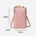 thumbnail image 3 of NOKIO Women'S One-Shoulder Crossbody Bag Korean Version Of One Shoulder Small Bag Fashion Trend Mini Messenger Bag New Type Women's Touchscreen Mobile Phone Bag, 3 of 9