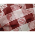 thumbnail image 5 of oneOone Silk Tabby Maroon Fabric Craft Projects Decor Fabric Printed By The Yard 42 Inch Wide, 5 of 6