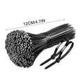 thumbnail image 3 of HongHeng Cable Zip Ties,1000 Pack Multi-Purpose Self-Locking Nylon Cable Cord Management, Plastic Wire Ties for Home, office, Garden, Workshop, 3 of 4
