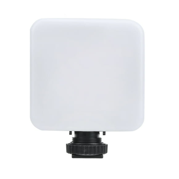 Lámpara de vídeo LED RGB ajustable KM‑72B, zapata fría, luz de relleno para fotografía, color negro