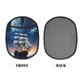 thumbnail image 2 of Naloa Moonlit Night Sea Sailboat Silicone Pot Holders, Oven Mitts Heat Resistant Hot Pads, Non Slip Pot Holder for Kitchen Baking and Cooking 9.4 x 7.5 Inches, 2 of 7