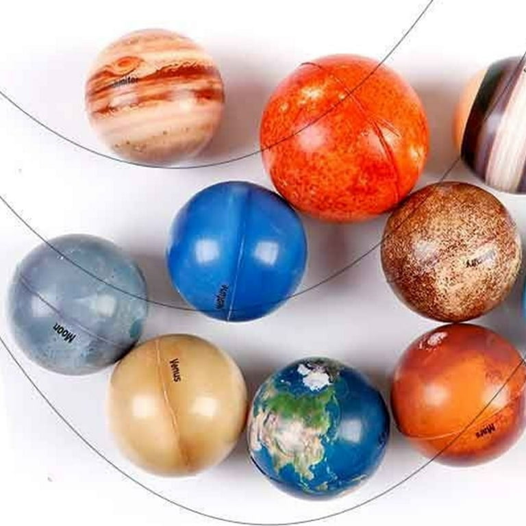 Hemousy Solar System Squeeze Balls Relaxing Planet Toy for Children 
