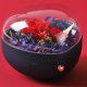 thumbnail image 3 of Caja de flores preservada Sunnimix Caja Corazón Rosa para el cumpleaños del aniversario Azul, 3 of 8