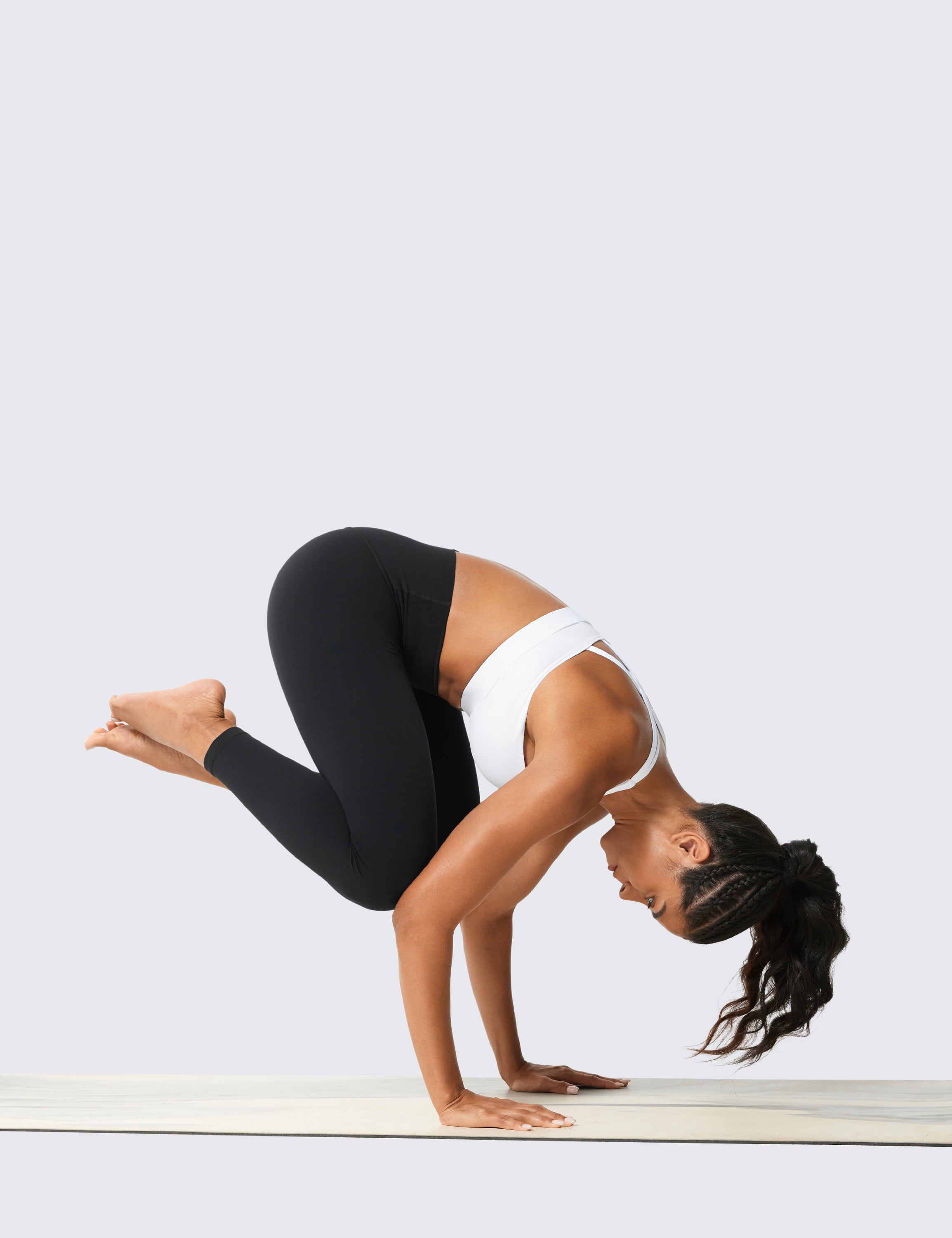 CRZ YOGA Butterlift Workout Leggings 25" High Waisted Pilates Gym Athletic Womens Yoga Pants