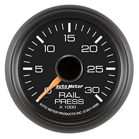 Autometer Fuel Pressure - Auto Meter 8386 Chevy Factory Match Fuel Rail Pressure Gauge