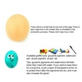 thumbnail image 5 of Kiplyki 50PCS Easter Imitation Plastic Fake Eggs DIY Toys Hand-painted Doodle Prank, 5 of 8