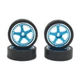 thumbnail image 4 of Accesorios de neumáticos y llantas de coche RC de Metal Sunnimix 4 piezas para Wltoys K969 K979 azul, 4 of 7