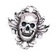 thumbnail image 4 of Broche de Retro para , Pines de Sopa, Insignia para Sombrero, Chaqueta, Decoración, Joyería, Accesorios de Ropa de Hallowen, 1.2 X 1.1 BLESIY broche de cabeza de calavera pin de solapa, 4 of 8