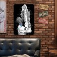 thumbnail image 3 of Placa Metal Vintage para Jugadores Fútbol ​​decoración Pintura Hierro Rectangular 20x30cm, 3 of 9