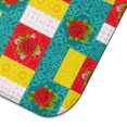 thumbnail image 5 of Pioneer Flower Floral Print Pattern Kitchen Dish Drying Mat 1 Pack, Ultra Absorbent Microfiber Drainer Mat, 16"x18", 5 of 6