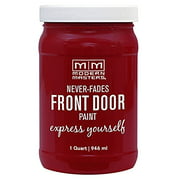 1 qt Modern Masters 275268 Passionate Front Door Paint Water-Based Exterior Pack