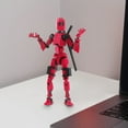 thumbnail image 4 of Assembled Titan T-13 Action Figures Set Dummy 13 Robot Action Figure Collectors Desktop Decorations 5.3", 4 of 4