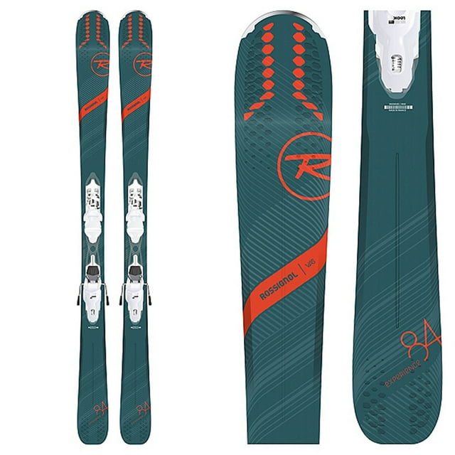 Rossignol Women's Experience 84 AI Skis with Xpress W 11 B93 Wht/Sparkle Bindings 2019