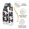 thumbnail image 3 of Shawl Wraps for Women - Artistic Poodle Dog Multicolor Oversized Fall Winter Fashion Blanket Scarf for Women, 3 of 6