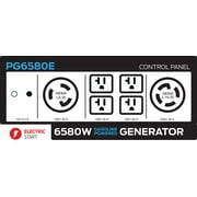 Pulsar 6580-Watt Portable Generator with Electric Start