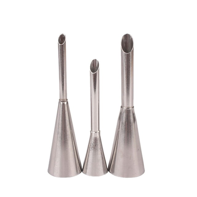 Bakeware Bakeware Dessert Icing Tips Decoration 3Pc Tools Set for Piping SugarCraft Cupcake Cake Nozzles Kitchen Dining Bar