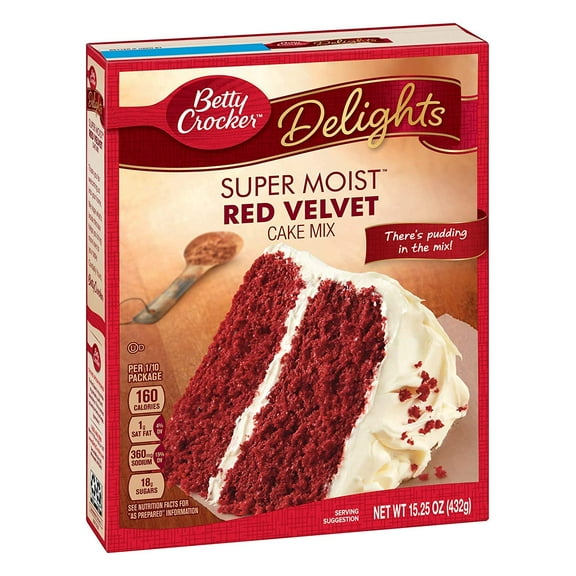 Betty Crocker Red Velvet Cake Mix ( 2 Item Bundle )