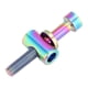 thumbnail image 2 of Tornillo de cabeza redonda Sailing Aleación de titanio M5x35 arco iris, 2 of 9