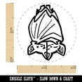 thumbnail image 2 of Two Bats Hugging Hanging Cute Love Self-Inking Rubber Stamp for Stamping Ink Stamper Crafting Planners - 1/2 Inch Mini - Black Ink, 2 of 7