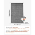 thumbnail image 3 of 16x25x1 Washable Air Filter, MERV 8 Rated, Electrostatic Aluminum Mesh for HVAC Systems, 3 of 10