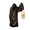 Gold, variant on Horror Wizard Figurine Holding Lanterns Halloween Creative Desktop Decoration for Window Doorway 8In