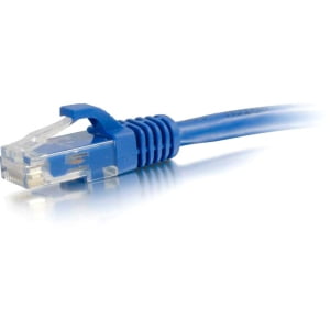 25FT CAT5E BLUE UTP PATCH CABLE MOLDED SNAGLESS