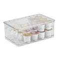 thumbnail image 5 of iDesign, Linus Coffee Pod Stackable 2-Tier Box with Lid, Clear, 5 of 9