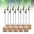 thumbnail image 2 of MesaSe 10pcs Creative Table Number Holder Wedding Table Name Holder Clips Picture Memo Note Photo Stand, 2 of 4