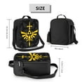 thumbnail image 2 of The Legend of Zelda Lunch Bag Lunch Box Lightweight Durable Lunch Tote Bag Portable Reusable Lunch Box Tote for Work Sport Picnic Camping, 2 of 7
