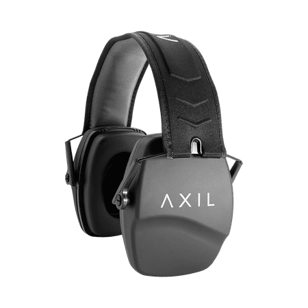 AXIL Hearing Protection Ear Muffs Non-Electronic Black TRACKR Passive